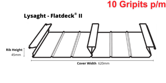 Leaf Stopper COMGUARD - Lysaght - Flatdeck II