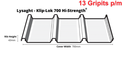 Leaf Stopper DEKGUARD - Lysaght - Klip-Lok 700 Hi-Strength